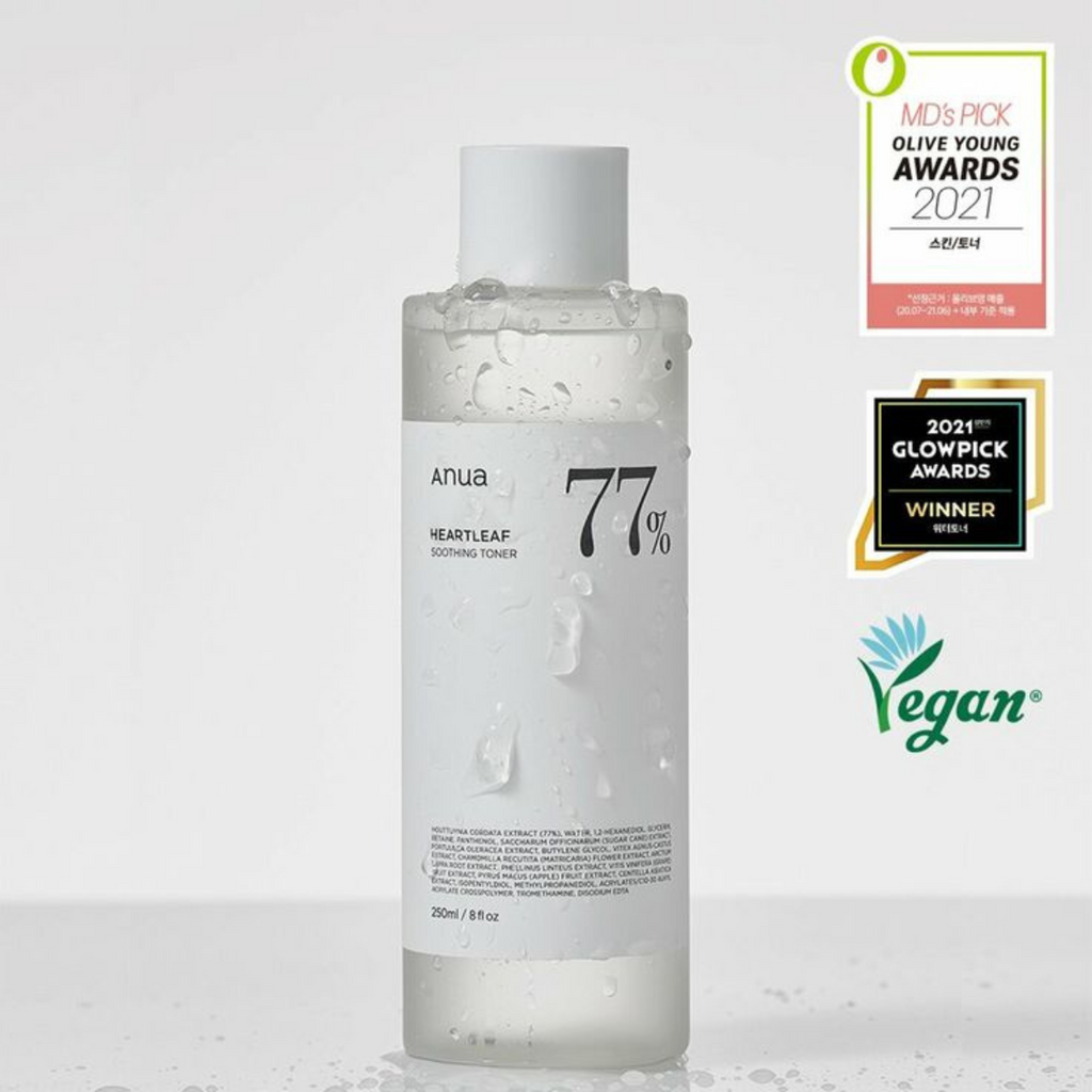 Anua - Heartleaf 77% Soothing Toner - Tonico viso lenitivo e calmante