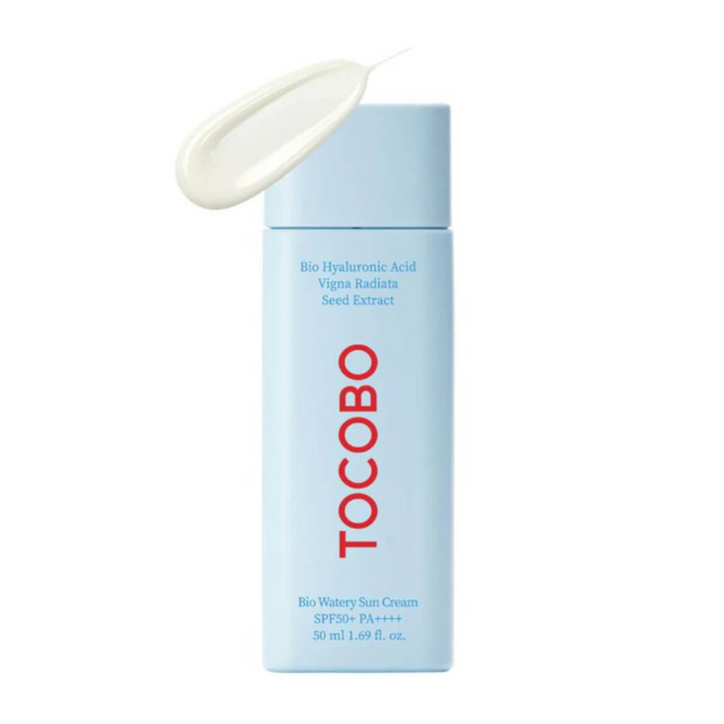 TOCOBO - Bio Watery Sun Cream SPF50 - Crema viso solare leggera e idratante