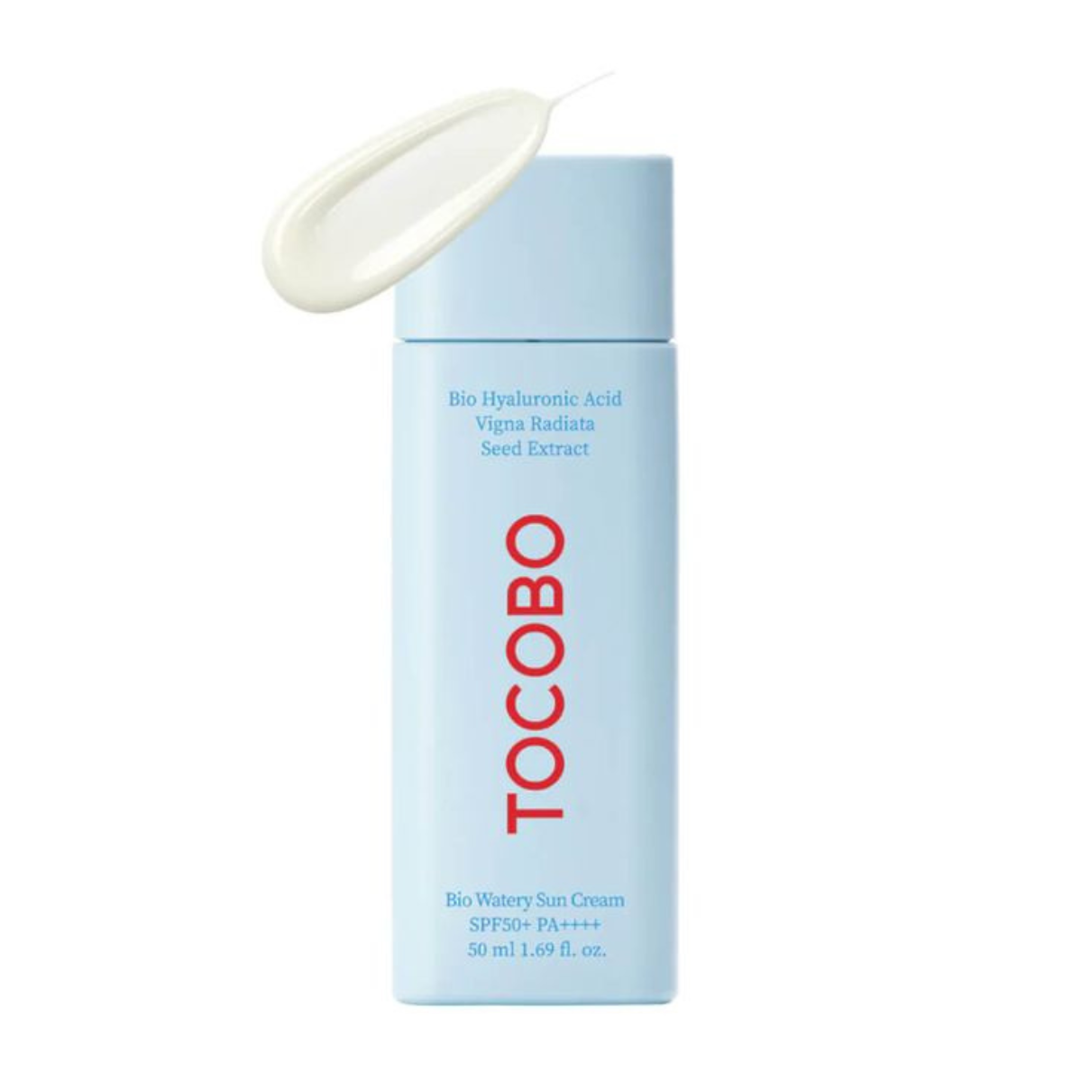 TOCOBO - Bio Watery Sun Cream SPF50 - Crema viso solare leggera e idratante