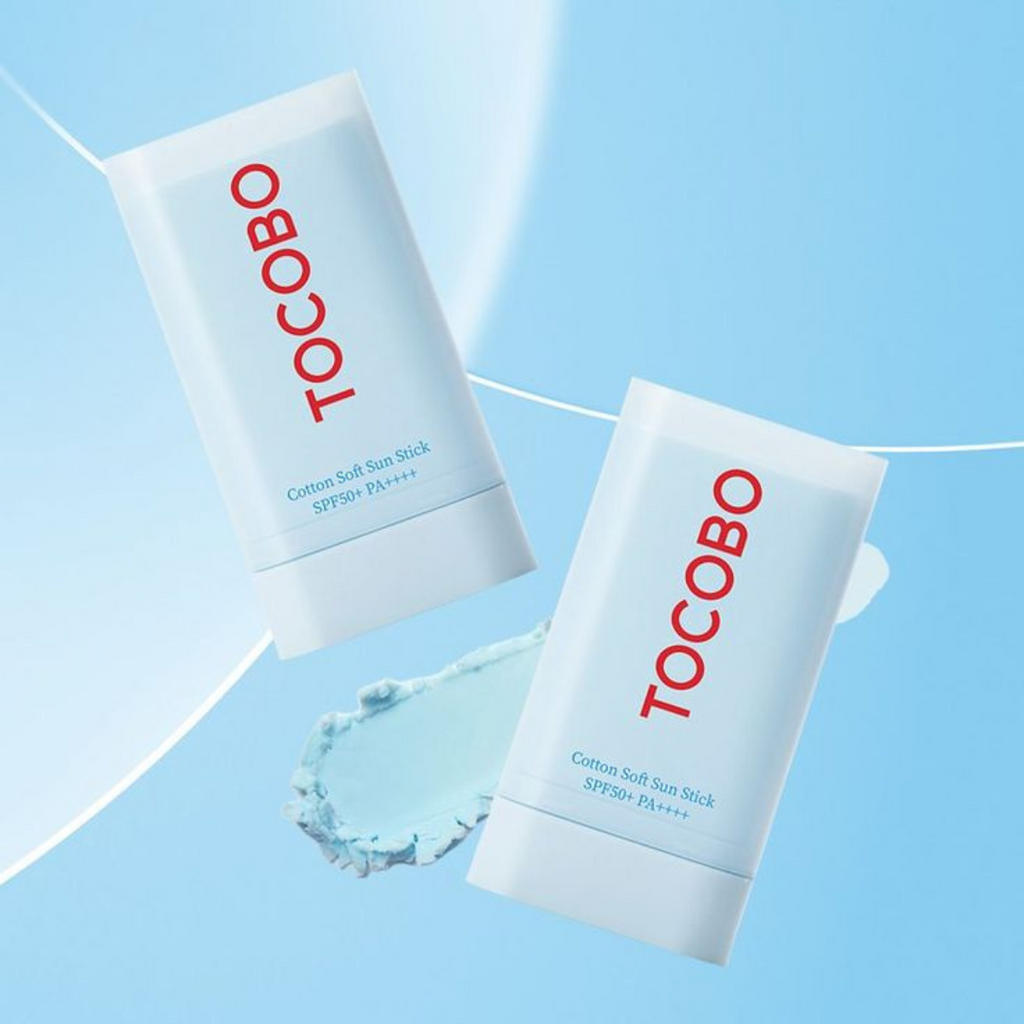 TOCOBO - Cotton Soft Sun Stick SPF50 - Stick solare viso opacizzante