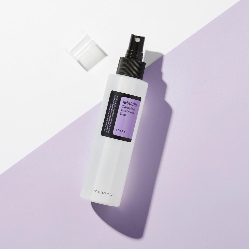 COSRX - AHA/BHA Clarifying Treatment Toner - Tonico viso esfoliante purificante con AHA e BHA