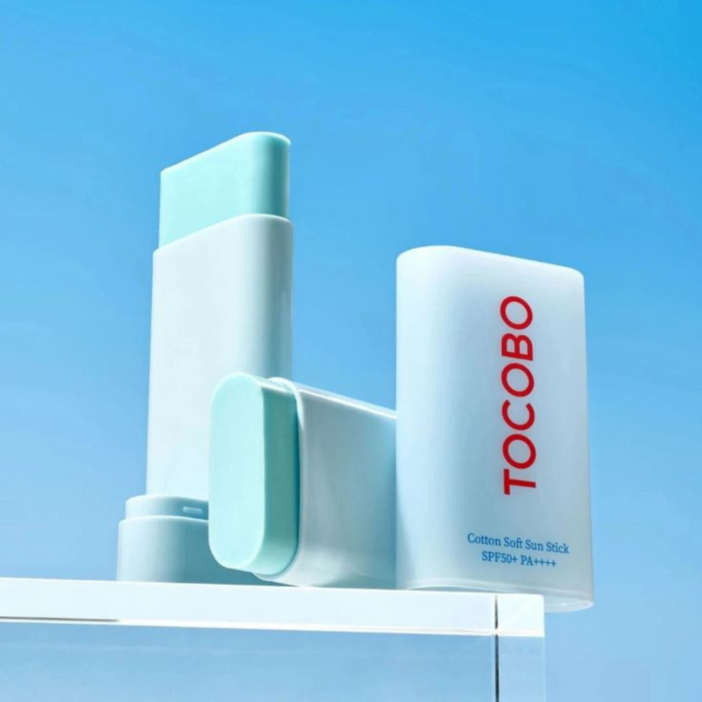 TOCOBO - Cotton Soft Sun Stick SPF50 - Stick solare viso opacizzante