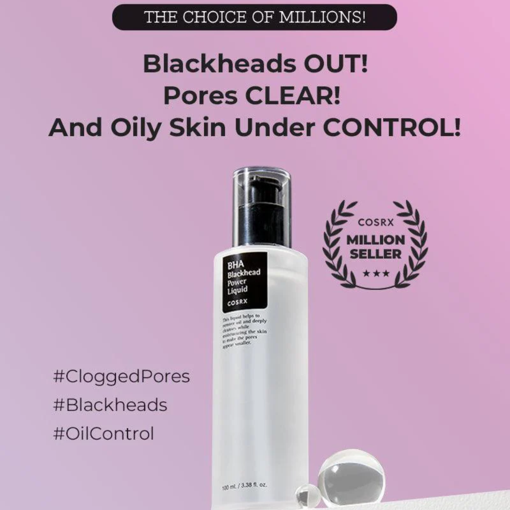 COSRX - BHA Blackhead Power Liquid - Esfolinate viso contro punti neri