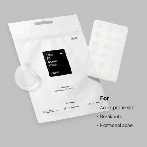 COSRX - Clear Fit Master Patch - Patch sottili e trasparenti anti-acne per brufoli