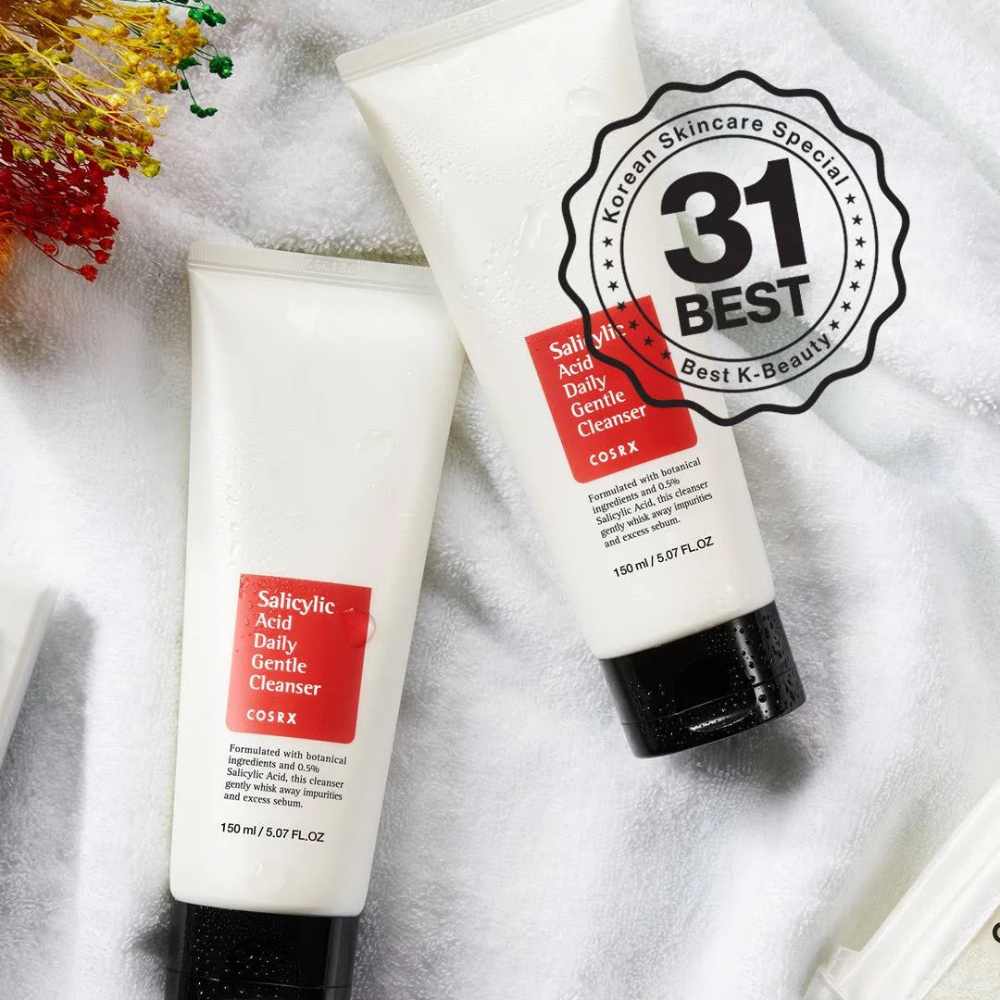 COSRX - Salicylic Acid Daily Gentle Cleanser - Detergente viso delicato anti-imperfezioni all’acido salicilico