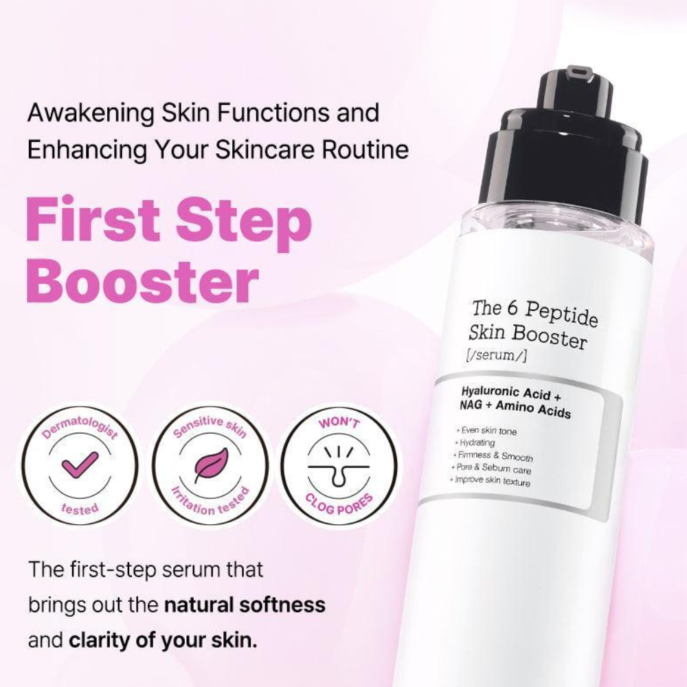 COSRX - The 6 Peptide Skin Booster - Essenza viso rassodante e rivitalizzante ai peptidi
