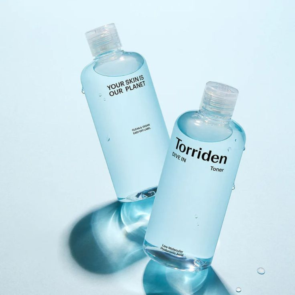 Torriden - Dive-In Low Molecular Hyaluronic Acid Toner - Tonico viso idratante e rimpolpante all’acido ialuronico