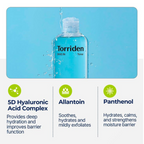 Torriden – Dive-In Low Molecular Hyaluronic Acid Toner - Tonico viso idratante e rimpolpante all’acido ialuronico