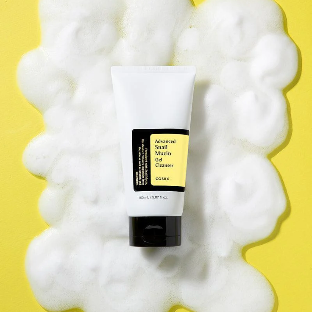 COSRX - Advanced Snail Mucin Power Gel Cleanser - Detergente viso idratante e rigenerante alla bava di lumaca