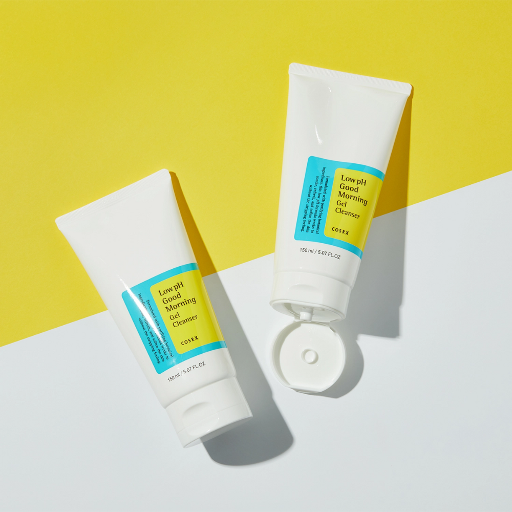 COSRX - Low pH Good Morning Gel Cleanser - Detergente viso riequilibrante e delicato a pH basso