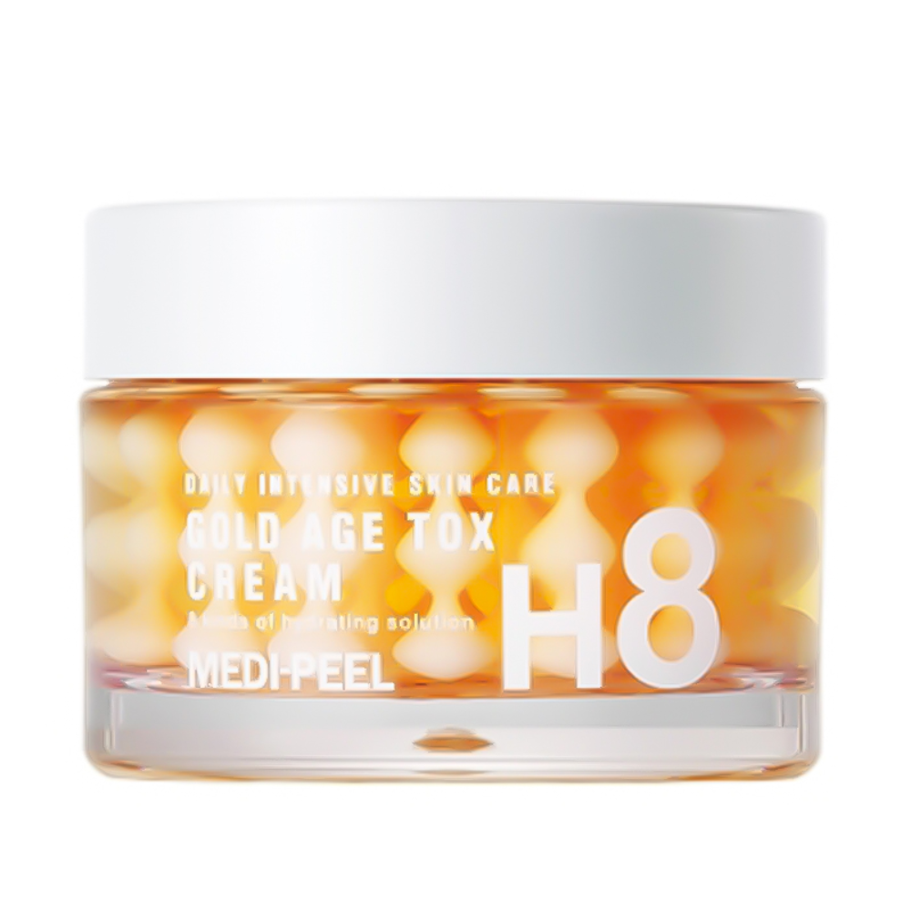 MEDI-PEEL - Gold Age Tox H8 Cream - Crema viso anti-età rassodante