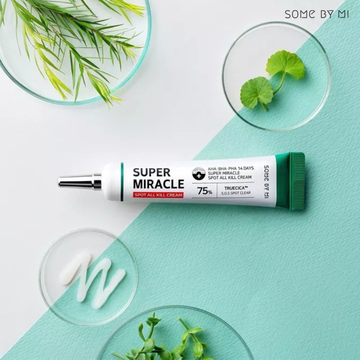 Some By Mi - AHA, BHA, PHA 14 Days Super Miracle Spot All Kill Cream - Crema anti-acne