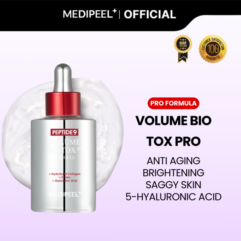 MEDI-PEEL - Peptide 9 Volume Bio Tox Ampoule Pro - Siero viso rimpolpante anti-età con 9 peptidi