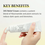 Pro Lab 345 Relief Cream - Crema viso idratante e rinforzante barriera cutanea