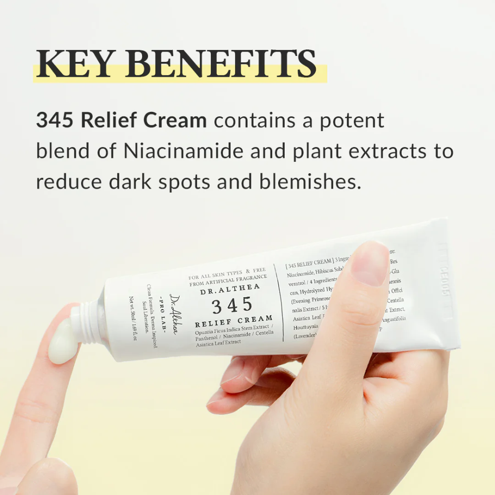 Dr. Althea - Pro Lab 345 Relief Cream - Crema viso idratante e rinforzante barriera cutanea