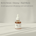Beauty of Joseon – Revive Serum: Ginseng + Snail Mucin - Siero viso anti-età rigenerante al ginseng e bava di lumaca