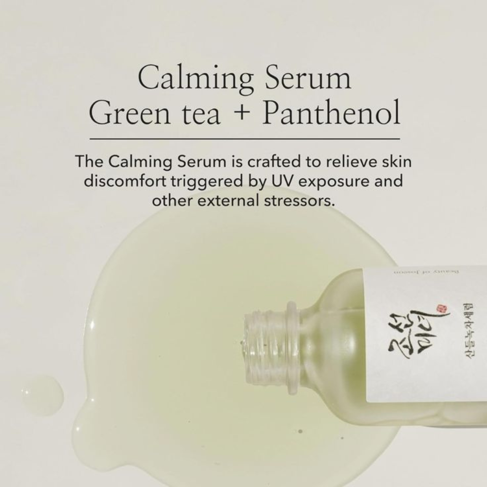 Beauty of Joseon - Calming Serum: Green Tea + Panthenol - Siero viso lenitivo e calmante al tè verde e pantenolo