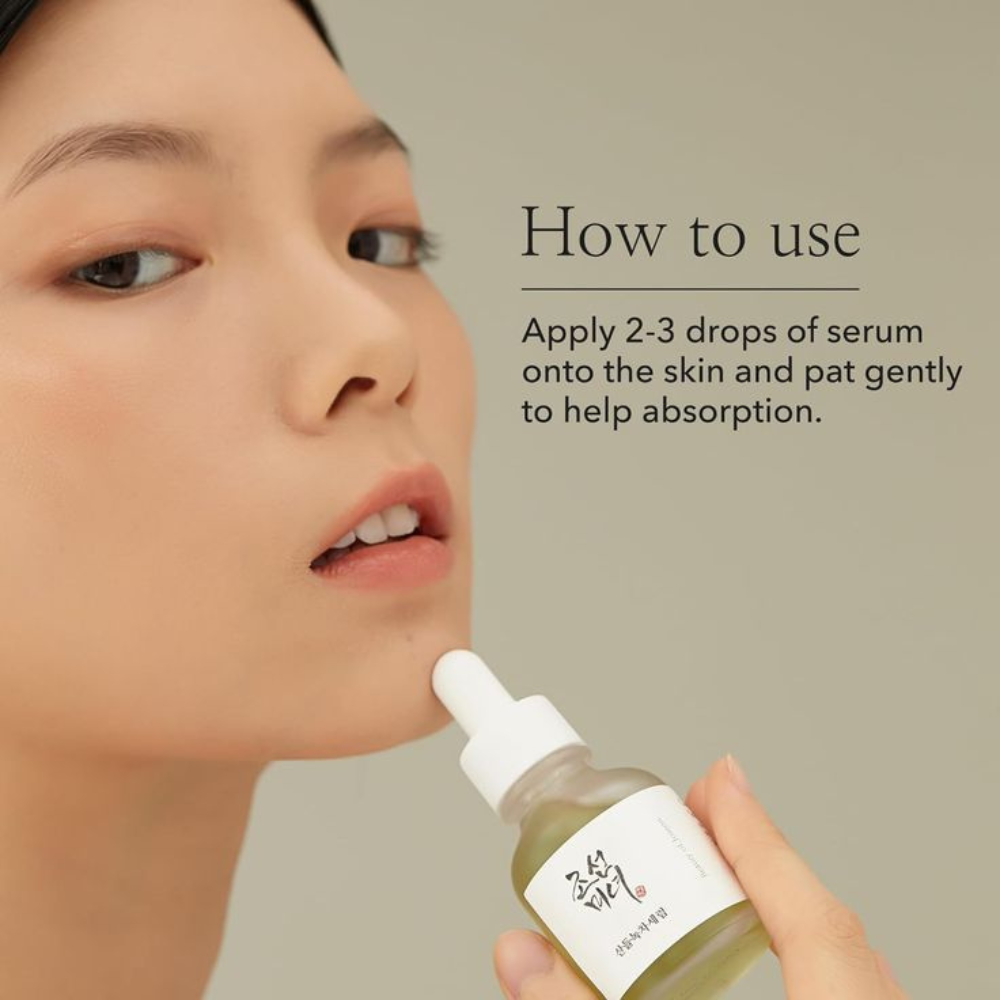 Beauty of Joseon - Calming Serum: Green Tea + Panthenol - Siero viso lenitivo e calmante al tè verde e pantenolo
