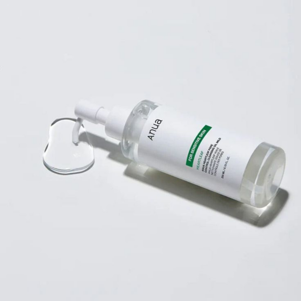Anua - Heartleaf Pore Control Cleansing Oil for Sensitive Skin - Olio detergente viso purificante per pelli sensibili