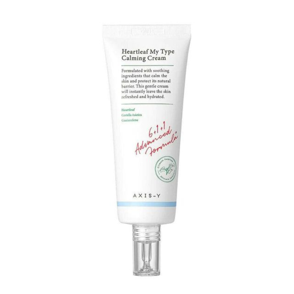AXIS-Y - Heartleaf My Type Calming Cream - Crema viso idratante e lenitiva per pelle sensibile