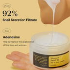 Advanced Snail 92 All In One Cream - Crema viso idratante e rigenerante alla bava di lumaca