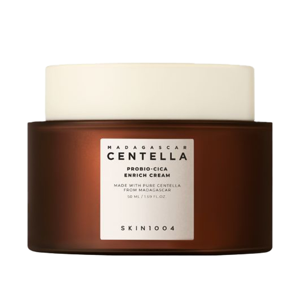 SKIN1004 - Madagascar Centella Probio-Cica Enrich Cream - Crema viso nutriente lenitiva alla centella asiatica e probiotici