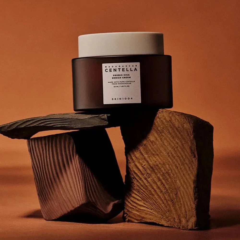 SKIN1004 - Madagascar Centella Probio-Cica Enrich Cream - Crema viso nutriente lenitiva alla centella asiatica e probiotici