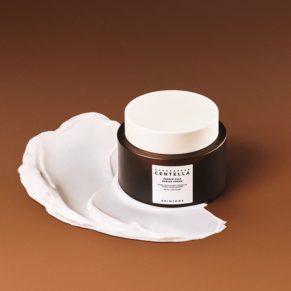 SKIN1004 - Madagascar Centella Probio-Cica Enrich Cream - Crema viso nutriente lenitiva alla centella asiatica e probiotici