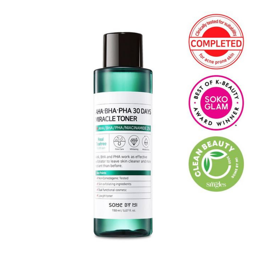 Some By Mi - AHA, BHA, PHA 30 Days Miracle Toner - Tonico viso anti-acne