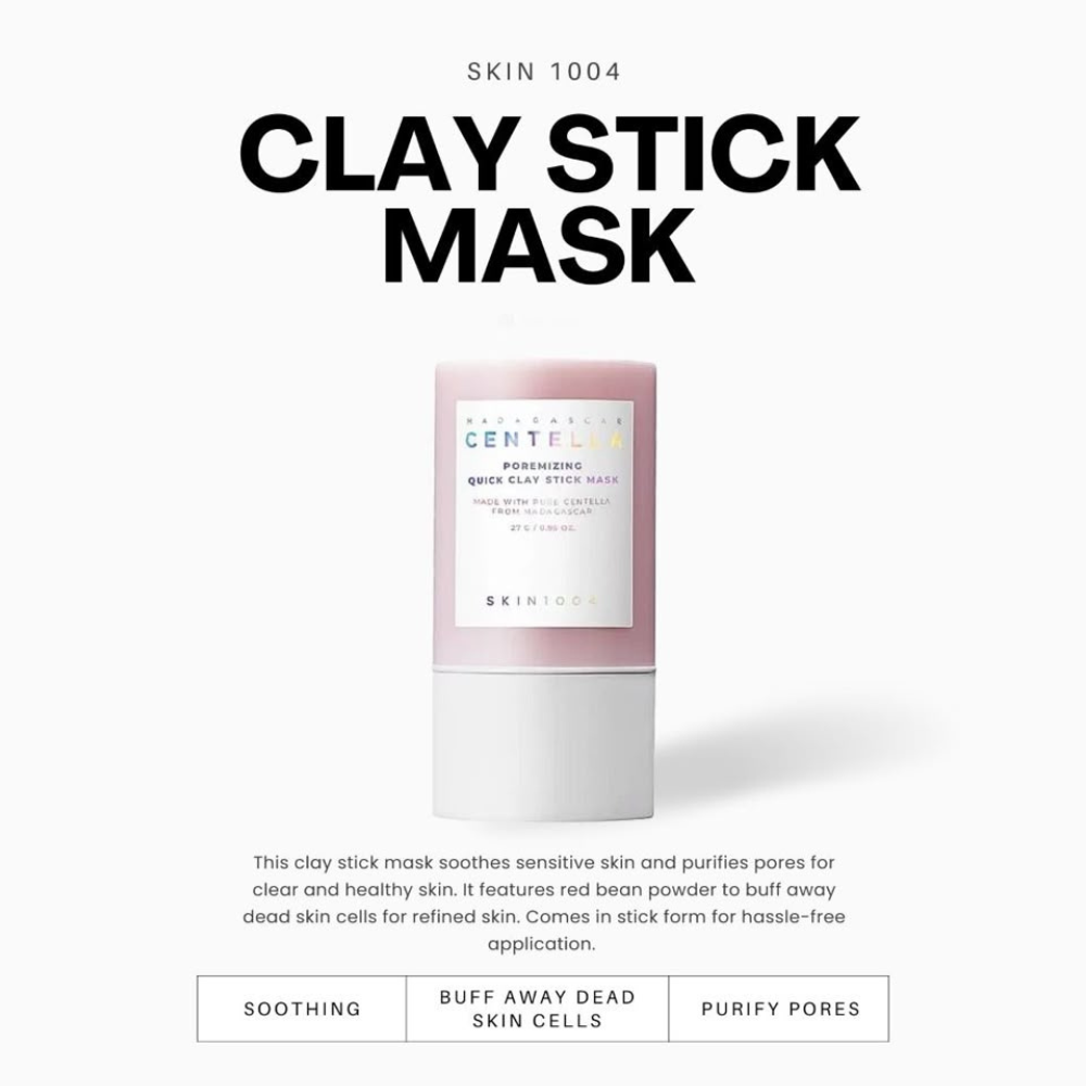 SKIN1004 – Madagascar Centella Poremizing Quick Clay Stick Mask