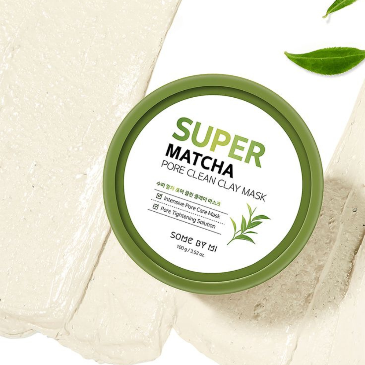 Some By Mi - Super Matcha Pore Clean Clay Mask - Maschera viso all’argilla purificante al tè verde