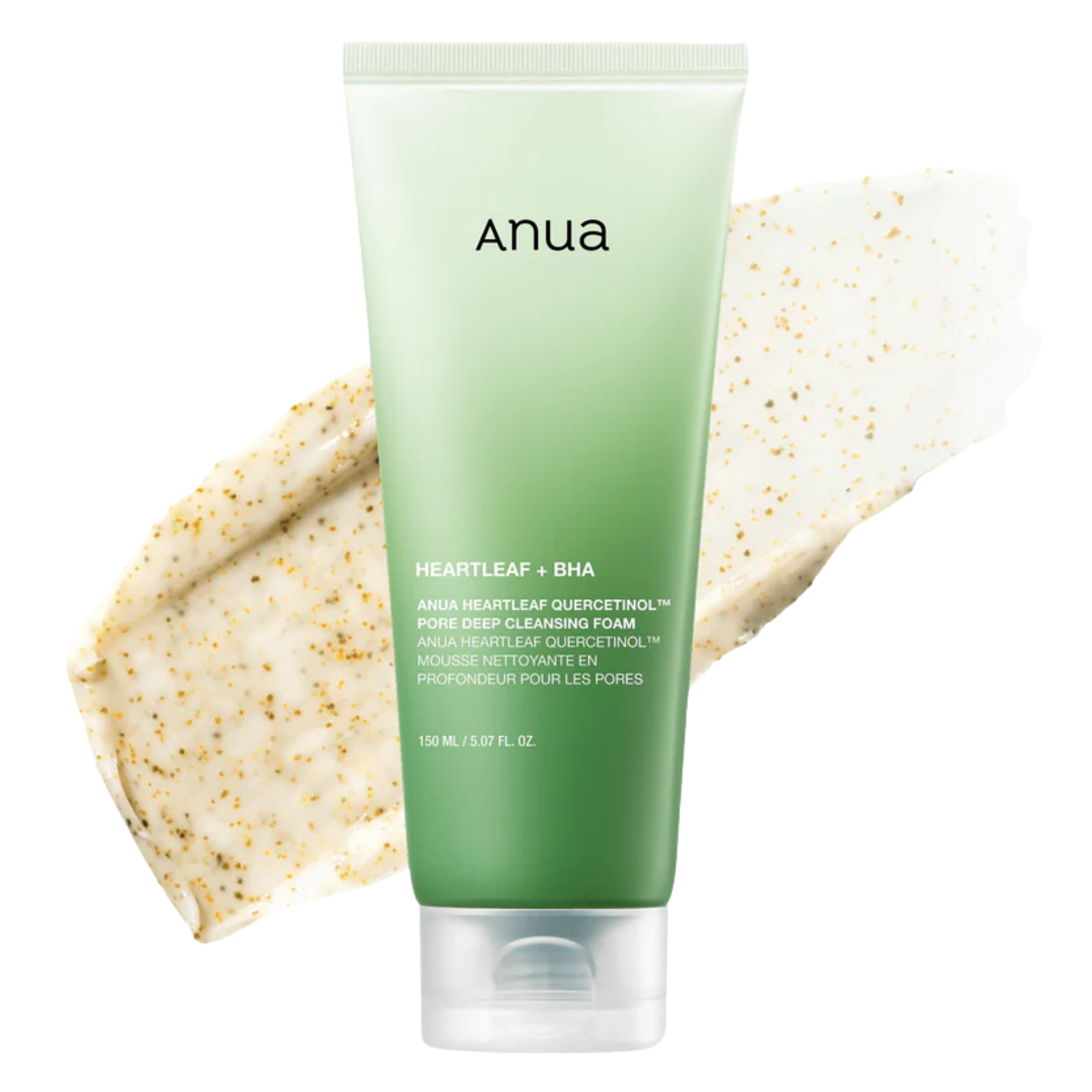 Heartleaf Quercetinol Pore Deep Cleansing Foam - Detergente viso schiumogeno purificante