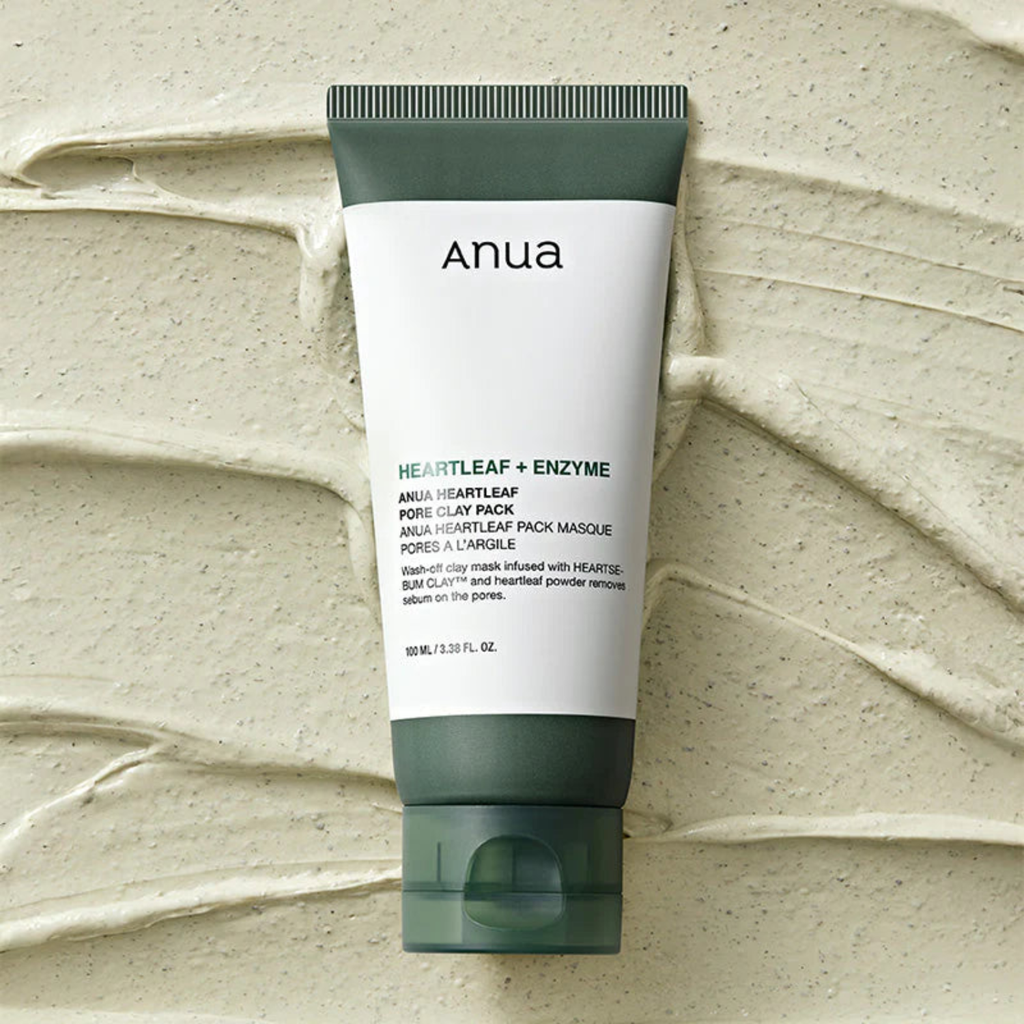 Heartleaf Pore Clay Mask with Astragalus - Maschera viso purificante all'argilla
