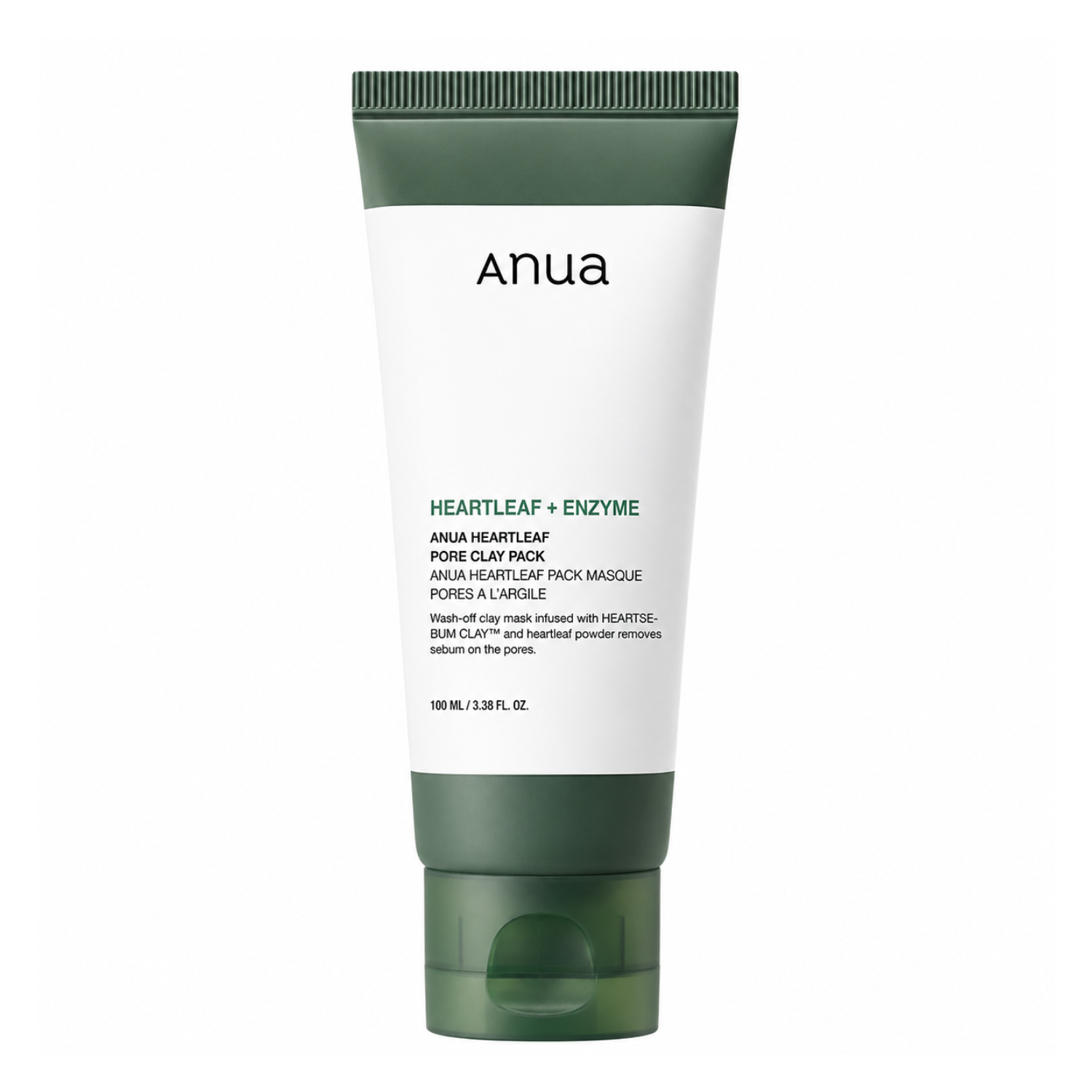 Heartleaf Pore Clay Mask with Astragalus - Maschera viso purificante all'argilla