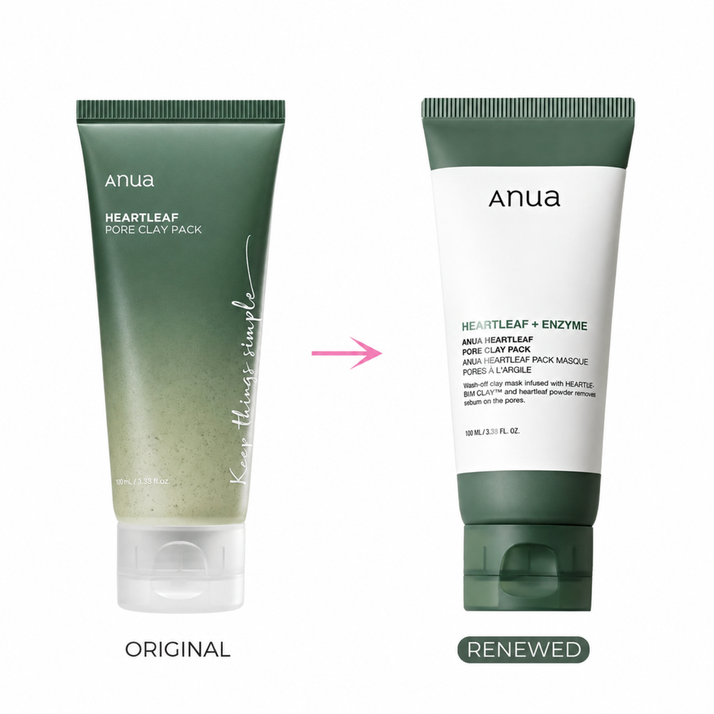 Heartleaf Pore Clay Mask with Astragalus - Maschera viso purificante all'argilla