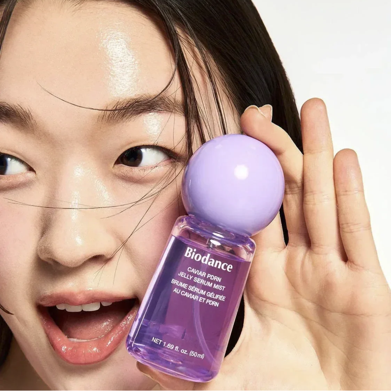 Caviar PDRN Jelly Serum Mist - Siero spray idratante e rassodante