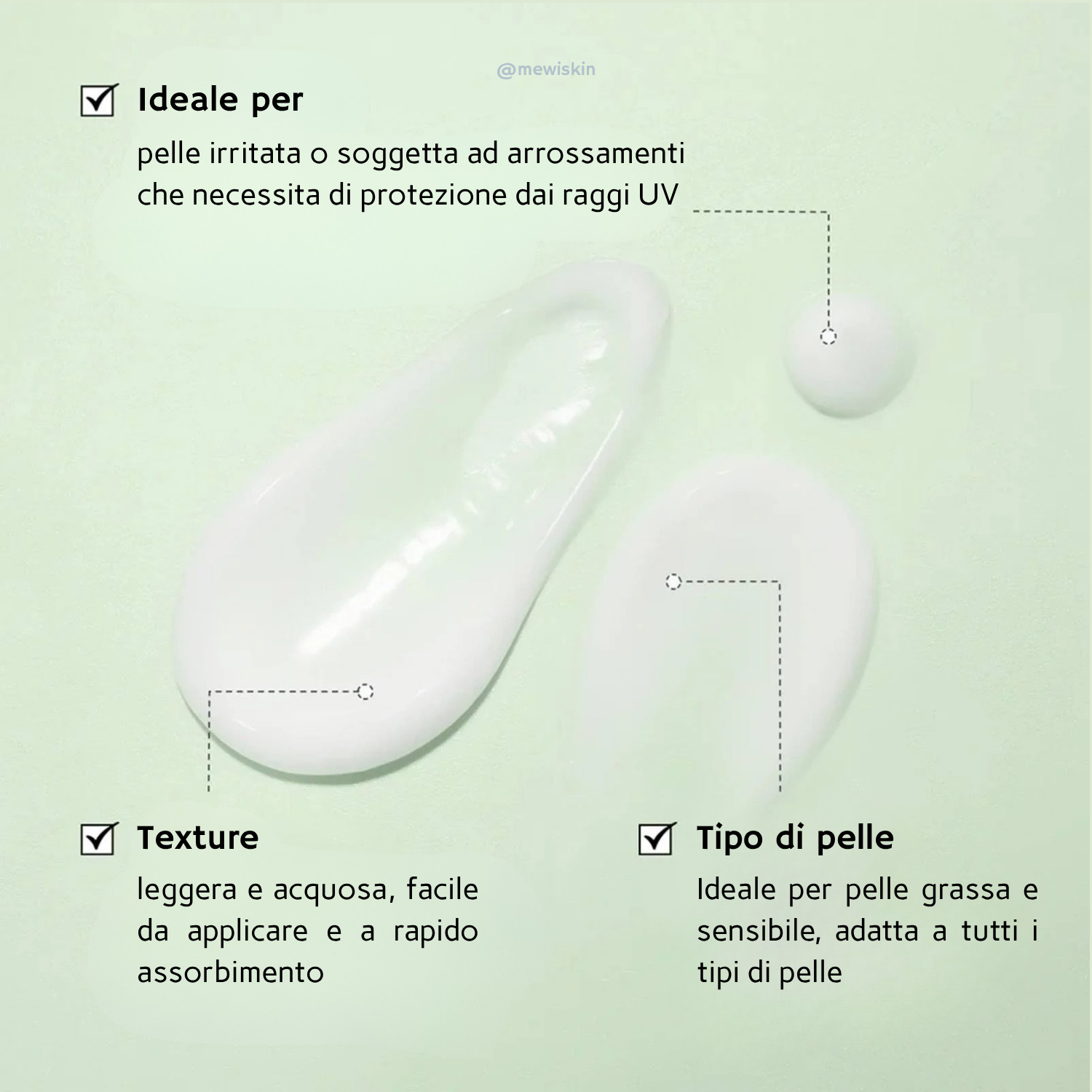 Green Tea Fresh Sunscreen SPF50 - Protezione solare viso lenitiva