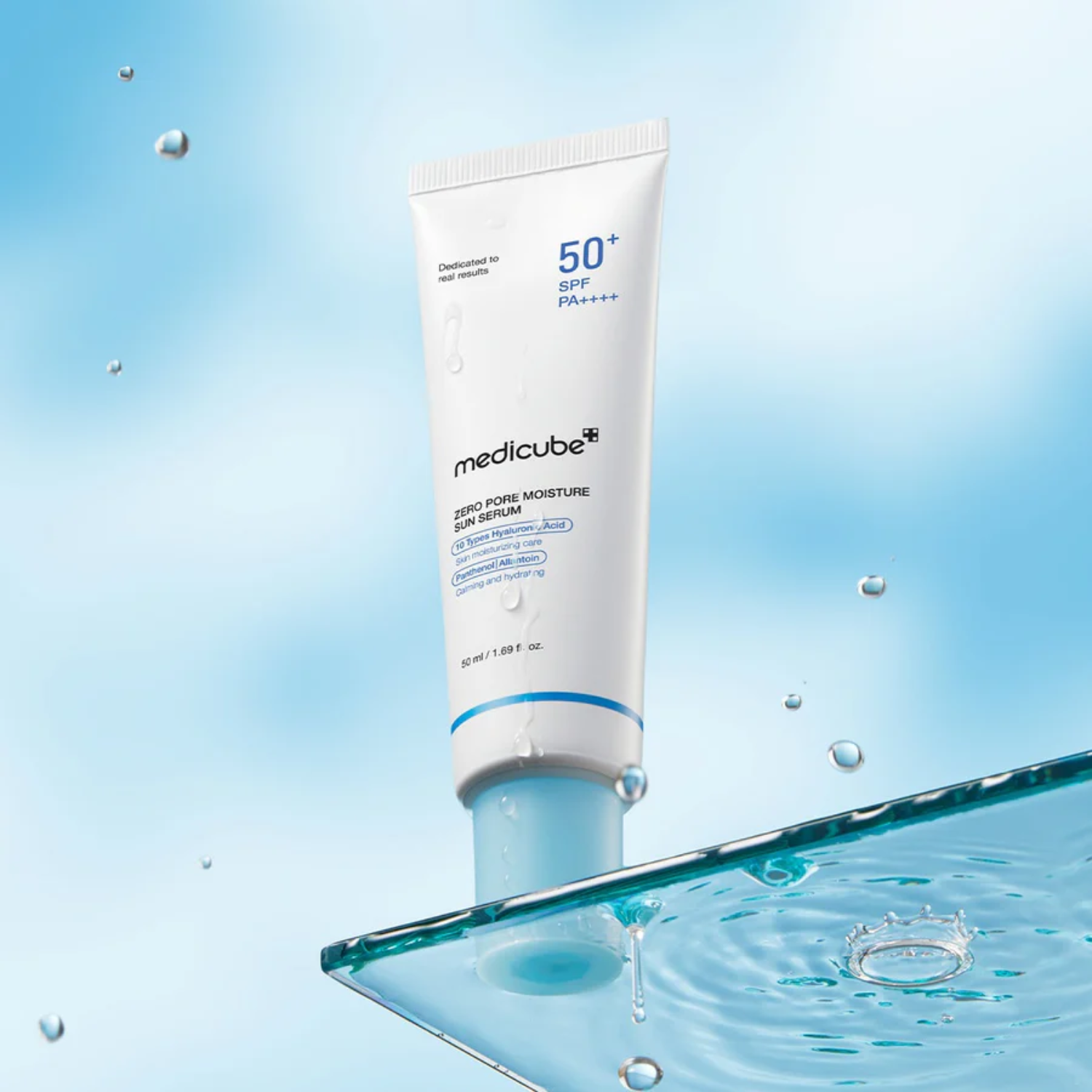 Zero Pore Moisture Sun Serum SPF50 - Siero solare idratante