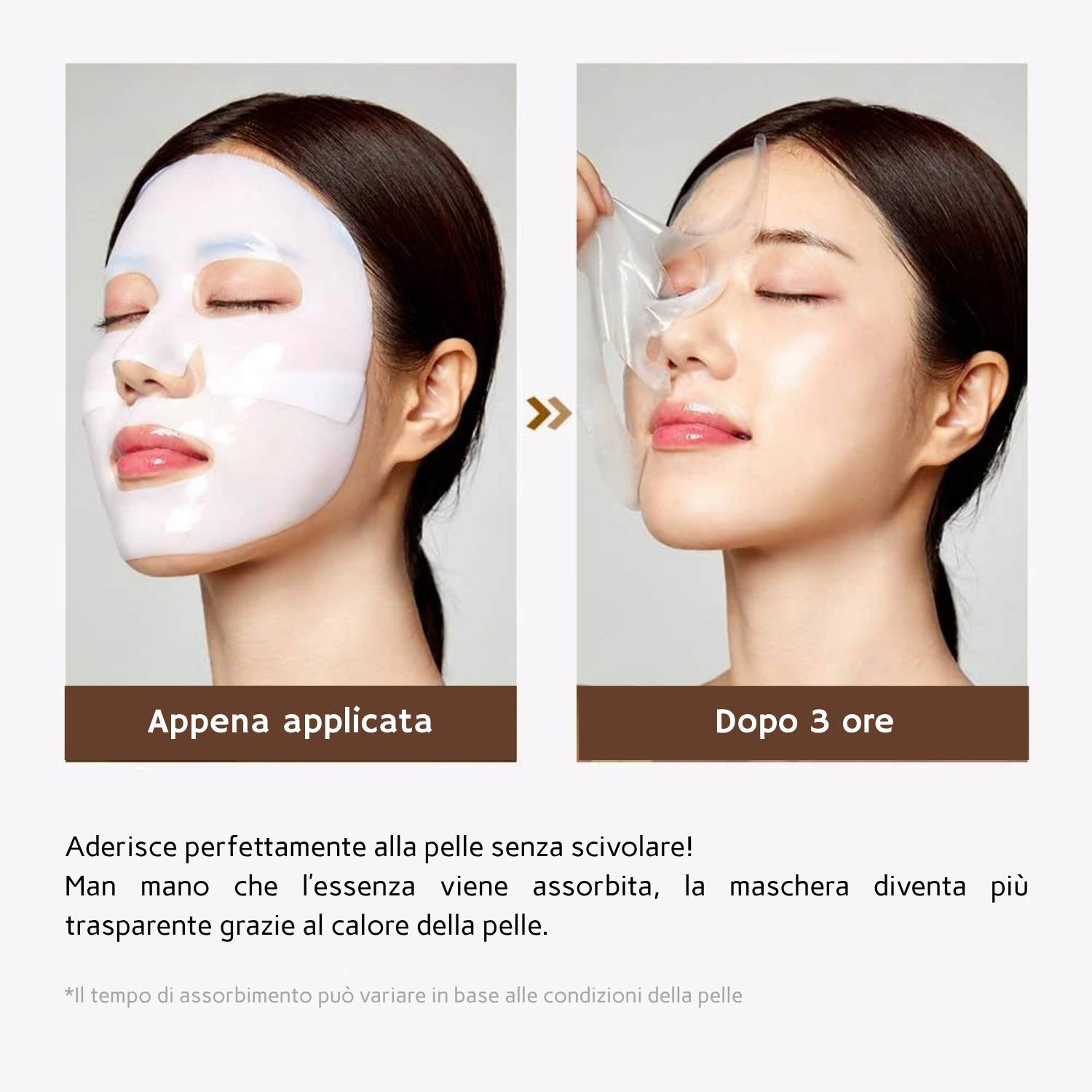 Bean Collagen Hydrogel Mask Pack - Maschere viso in idrogel